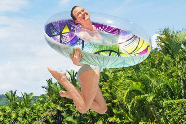 BESTWAY | Stained Glass Swim Ring 47"/1.19m | BES115TOY01461