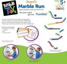 LEARNING RESOURCES UK| Tumble Trax Magnetic Marble Run (5+ Years) | LER2821