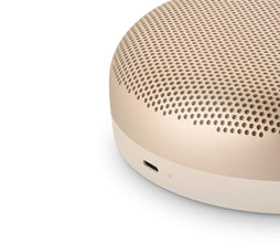 B&O | BEOSOUND A1 2ND GEN Waterproof Bluetooth Speaker with Voice Assist & Alexa Integration Gold Tone | TE0158893