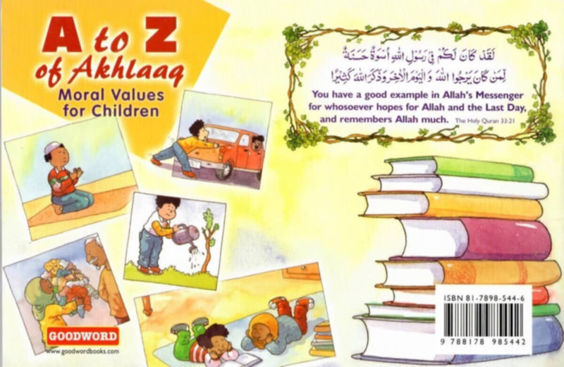 Goodword | A To Z Of Akhlaaq_Moral Values For Children