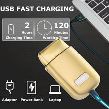 KEMEI | Cordless Metal Double Electric Shaver Razor | KM-TX1