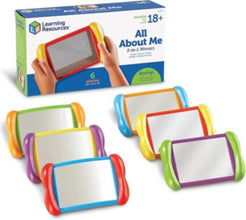 LEARNING RESOURCES UK| All About Me 2-In-1 Mirrors (1.5+ Years) | LER3371
