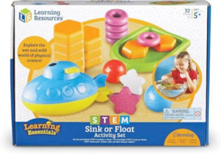 LEARNING RESOURCES UK| Stem - Sink Or Float Activity Set (5+ Years) | LER2827