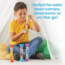 LEARNING RESOURCES UK| Sensory Fidget Tubes, Set Of 4 (3+ Years) | 92419