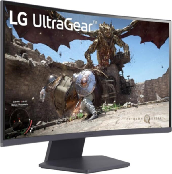 LG | 27GS60QC-B.AMA 27" Ultragear Curved Gaming Monitor