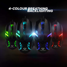 MEETION | USB Wired Gaming Mouse 4 Buttons Rainbow Backlit | MT-M371