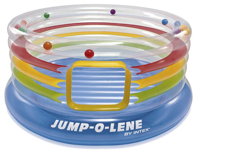INTEX | Jump-O-Lene Transparent Ring Bounce Ages 3+ | 42148264