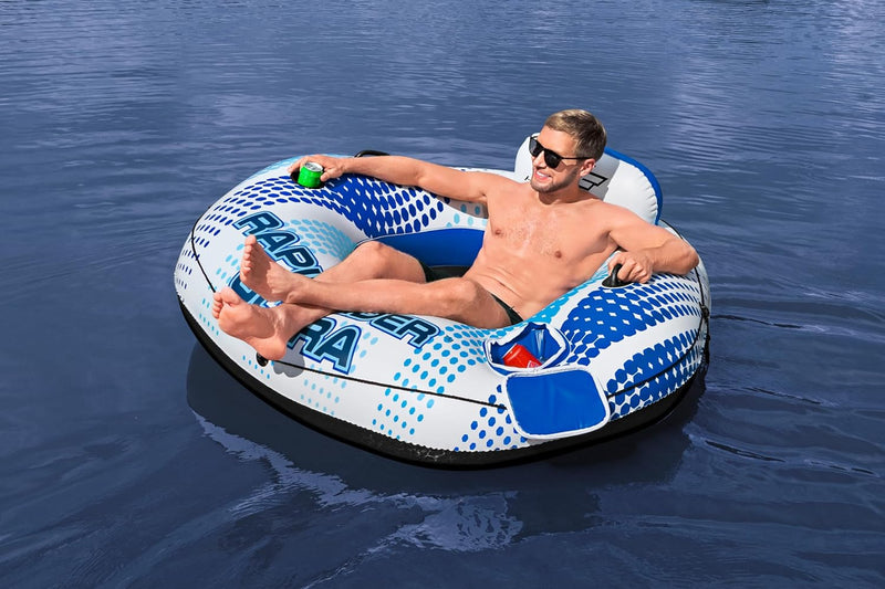 BESTWAY | Rapid Rider Ultra River Tube With Zippered Storage 165x148cm | BES115TOY01823