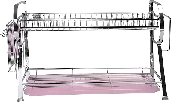 ROYALFORD | 2 Layer Dish Rack with Drip Tray | RF2565
