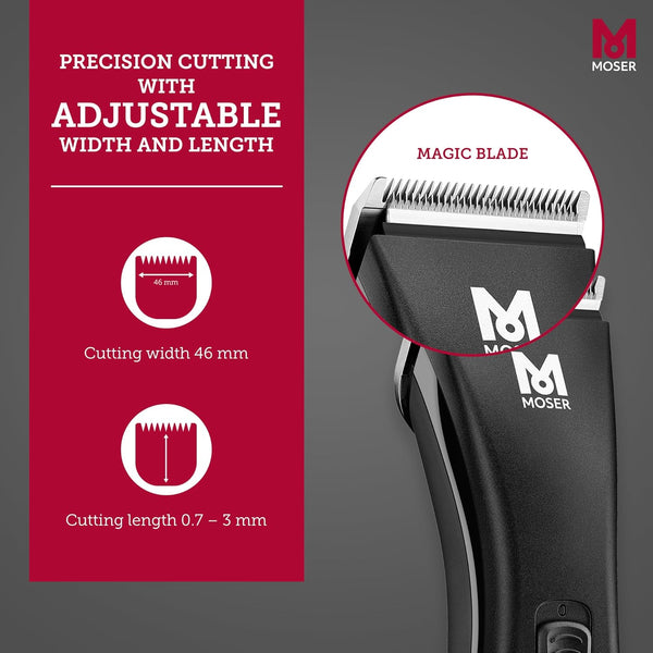 MOSER | Neo Professional Cord/Cordless Hair Clipper| 1886-0151