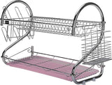 ROYALFORD | Large Dish Rack with Drip Tray | RF1151DRL