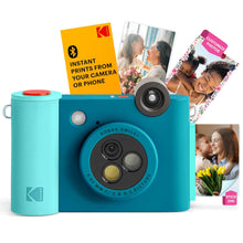 KODAK  | Wireless Digital Smile Plus Instant Print Camera Blue