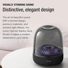 HARMAN KARDON|  Aura Studio 4 Black Bluetooth Home Speaker | 301001000000590