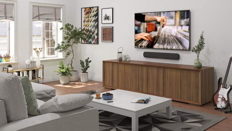 YAMAHA | Sound Bar with Built-in Subwoofer and Bluetooth | SR-B20A Black