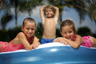 BESTWAY | Inflatable Blue Rectangular Family Pool 10' x 72