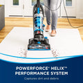 BISSELL | Powerforce Helix Vacuum Cleaner 1Ltr 1100W  Blue/Black/Silver | 2111E