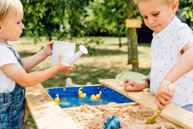 PLUM | Surfside Wooden Sand & Water Picnic Table-Natural Age 18M+ | 100301A108