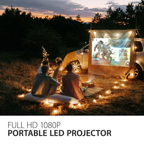 VIEWSONIC | Instant Smart 1080p Portable LED Projector with Harman Kardon Speakers | M2e