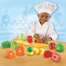 LEARNING RESOURCES UK| Pretend & Play Sliceable Fruits & Veggies | LER7287