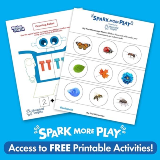 LEARNING RESOURCES UK| Geosafari Jr. My First Microscope (3+ Years) | EI-5112