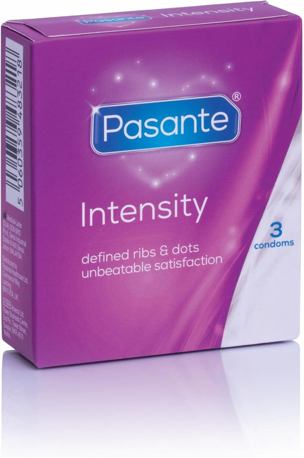 PASANTE | Intensity Condoms 3 Pack | AMS10010