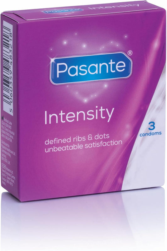 PASANTE | Intensity Condoms 3 Pack | AMS10010