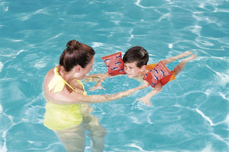 BESTWAY | Boys'/Girls' Fabric Arm Floats (S/M) Inflatable | BES115TOY01076