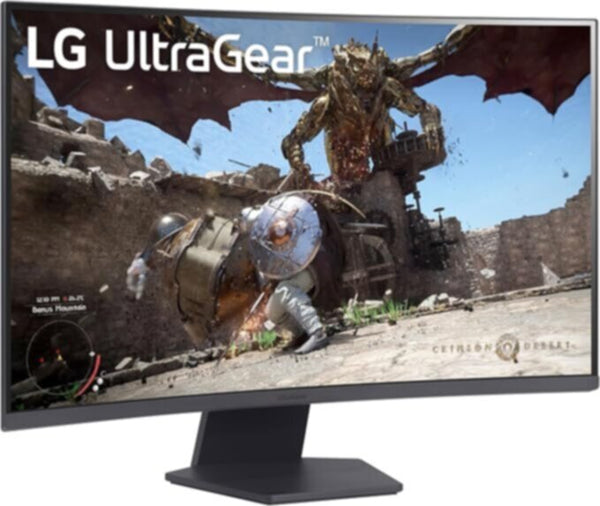 LG | 32GS60QC-B.AMA 32" Ultragear Curved Gaming Monitor