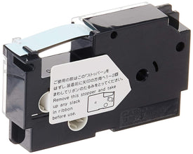 CASIO | Label Printer Tape Black and White 12mm | XR-12WE1-W-DJ1