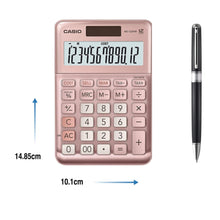 CASIO | The Standard for Business Mini Desk Type Calculator 12 Digits | MS-20F-W-DP