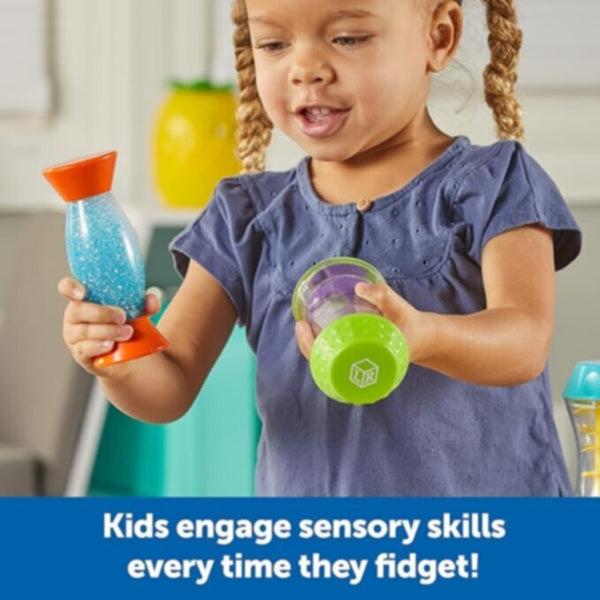 LEARNING RESOURCES UK| Sensory Trio Fidget Tubes | LER5566