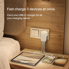 BELKIN | BoostCharge 3 Port USB C Wall Charger With PPS 67W White | TE0218280