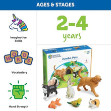 LEARNING RESOURCES UK| Jumbo Pets (2+ Years) | LER0688
