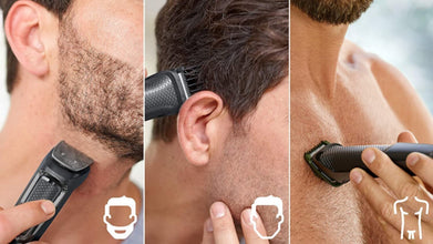 PHILIPS |Multigroom series 3000 | 9-in-1 Face, Hair and Body Trimmer | MG3747/13