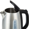 BLACK + DECKER | Concealed Coil Stainless Steel Kettle, Auto Shut Off + Boil Dry Protection 1.7Ltr | JC450-B5