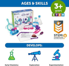 LEARNING RESOURCES UK| Primary Science Lab Set (3+ Years) | LSP2784-UK