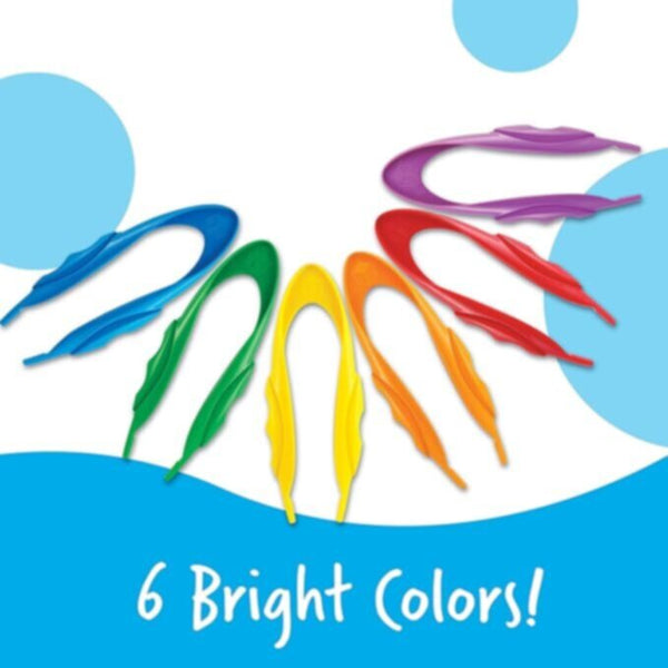 LEARNING RESOURCES UK| Primary Science Jumbo Tweezers (Set Of 12) (3+ Years) | LER1963