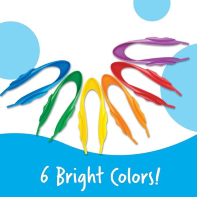 LEARNING RESOURCES UK| Primary Science Jumbo Tweezers (Set Of 12) (3+ Years) | LER1963