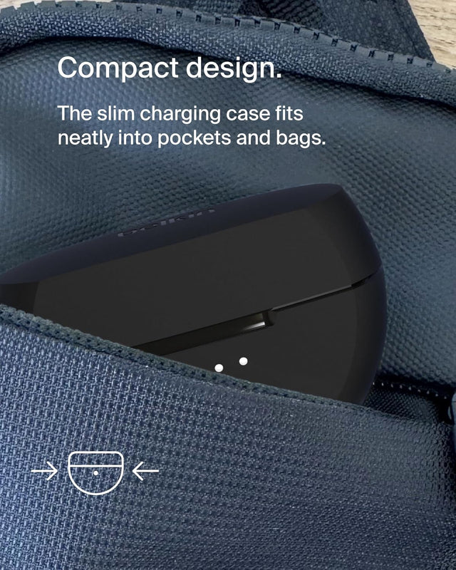 BELKIN | Soundform Rhythm True Wireless Earbuds With Built In Mic Black | TE0218283