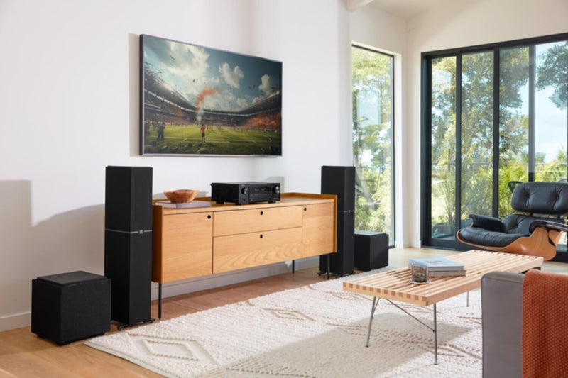 DENON | 7.2 Ch. 175W 8K AV Receiver with HEOS Built-in | AVR-X1800H