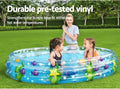 BESTWAY | Deep Dive 3 Ring Inflatable Play Pool 1.83mxH33cm | BES115TOY01882