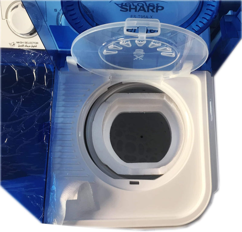 SHARP | Twin Tub Top Load Washing Machine 10Kg  | ES-T106AP-Z