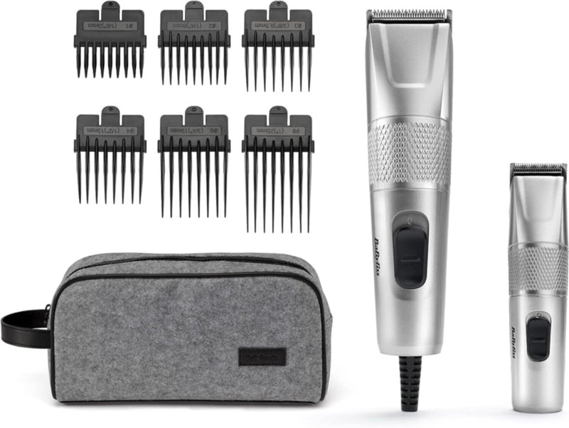 BABYLISS | Steel Edition Hair Clipper Gift Set | 7755PSDE