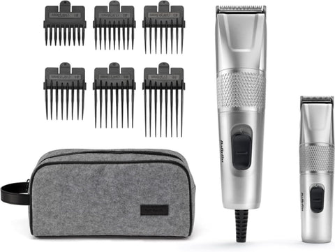 BABYLISS | Steel Edition Hair Clipper Gift Set | 7755PSDE