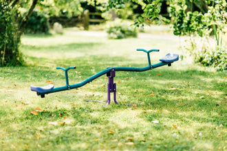 PLUM | Rotating Metal See Saw Purple/Teal Age 3-8Yrs | 22300AB82