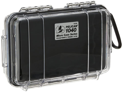 PELICAN | Mirco Case Clear Black | 1040-025-100