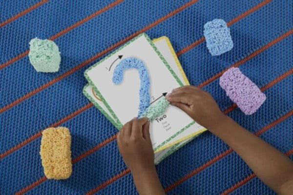 LEARNING RESOURCES UK| Playfoam Shape & Learn Numbers Set (3+ Years) | EI-1918