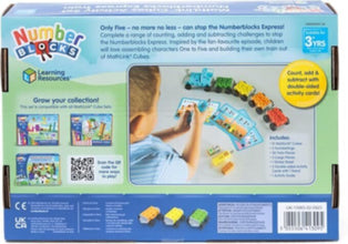 LEARNING RESOURCES UK| Mathlink Cubes Numberblocks Express Train Activity Set | HM96094-UK
