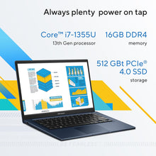 ASUS | Vivobook 14 Laptop 14inch FHD Intel Core i7 16GB RAM 512GB SSD X1404VA-NKI715WU | MASITNX140454