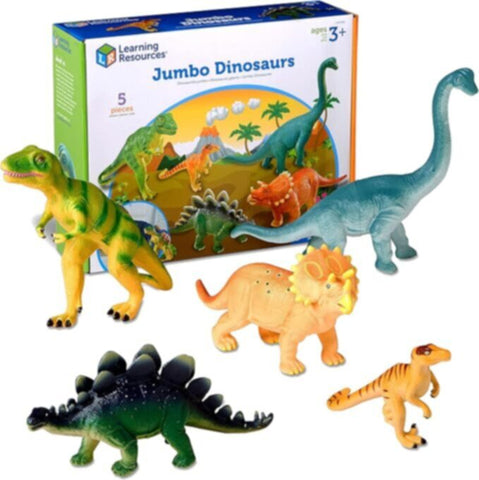LEARNING RESOURCES UK| Jumbo Dinosaurs - Set 1 (3+ Years) | LER0786